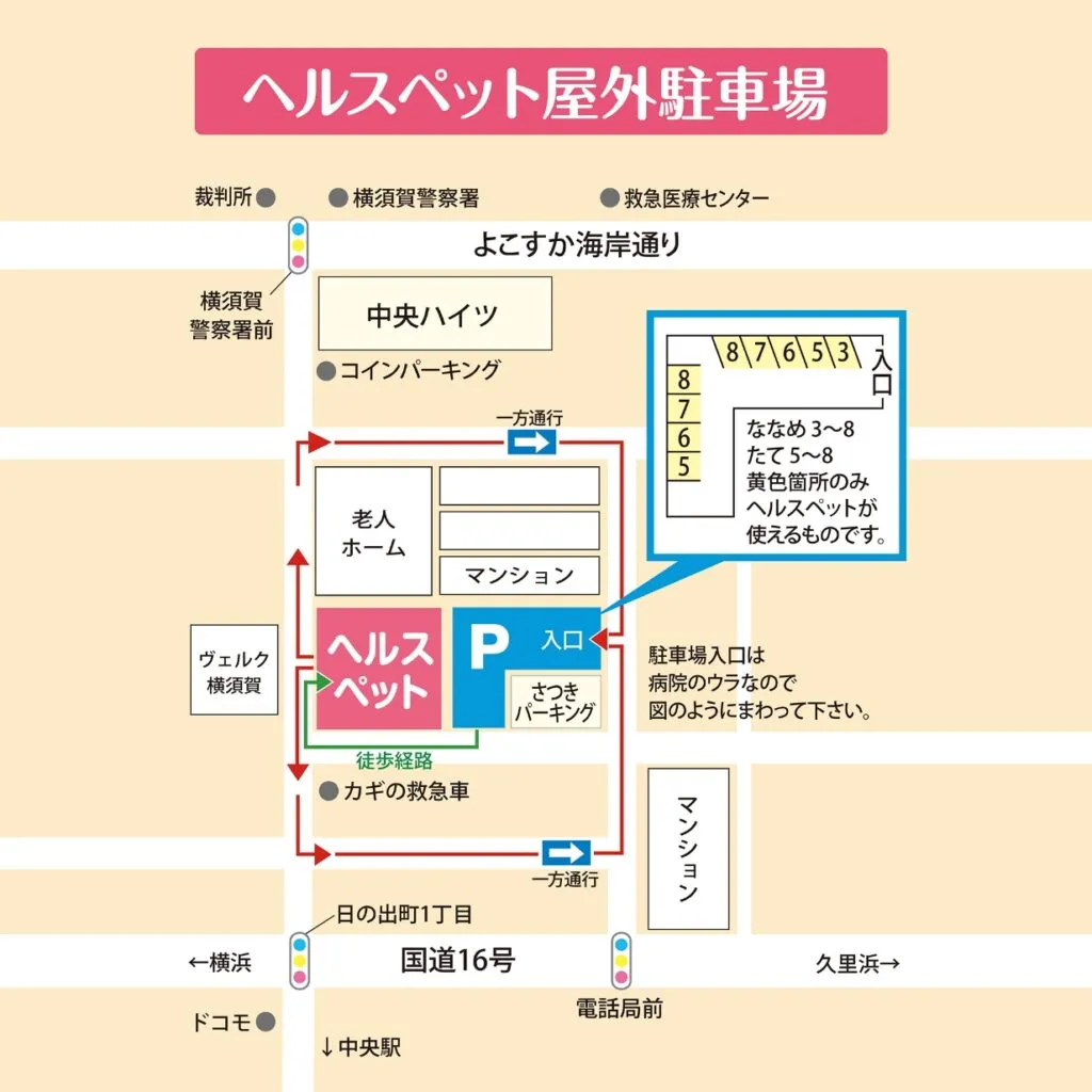 駐車場のご案内